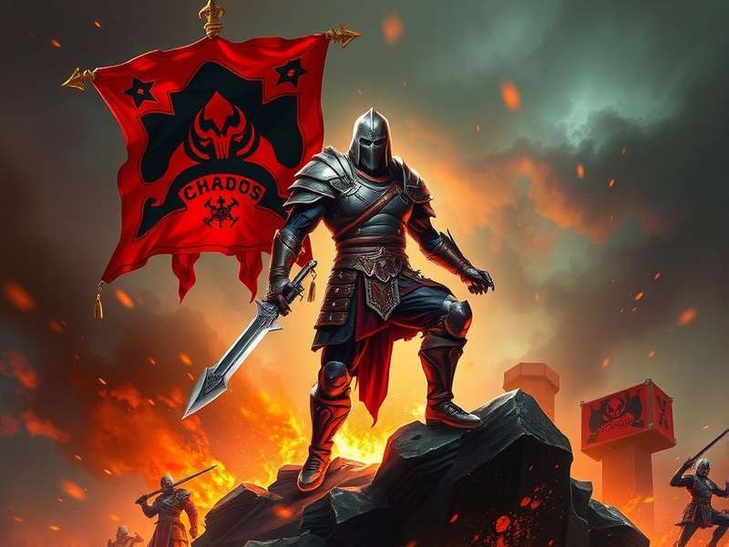 Chaos Warrior Game Banner